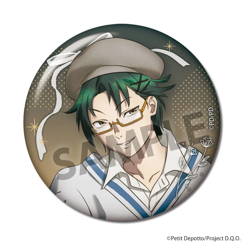 GNOSIA Original Illustration Trading Can Badge (55mm) - 1 Unidade Aleatória